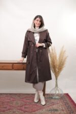 ترنچ کت پارچه پرادا پشت بلدینگ مدل ساینا بسته 21 عددی - Image 2