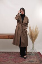 ترنچ کت پارچه پرادا پشت بلدینگ مدل ساینا بسته 21 عددی - Image 3