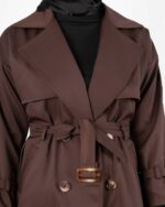 ترنچ کت کوتاه زنانه مدل سارا بسته 21 عددی - تصویر 6